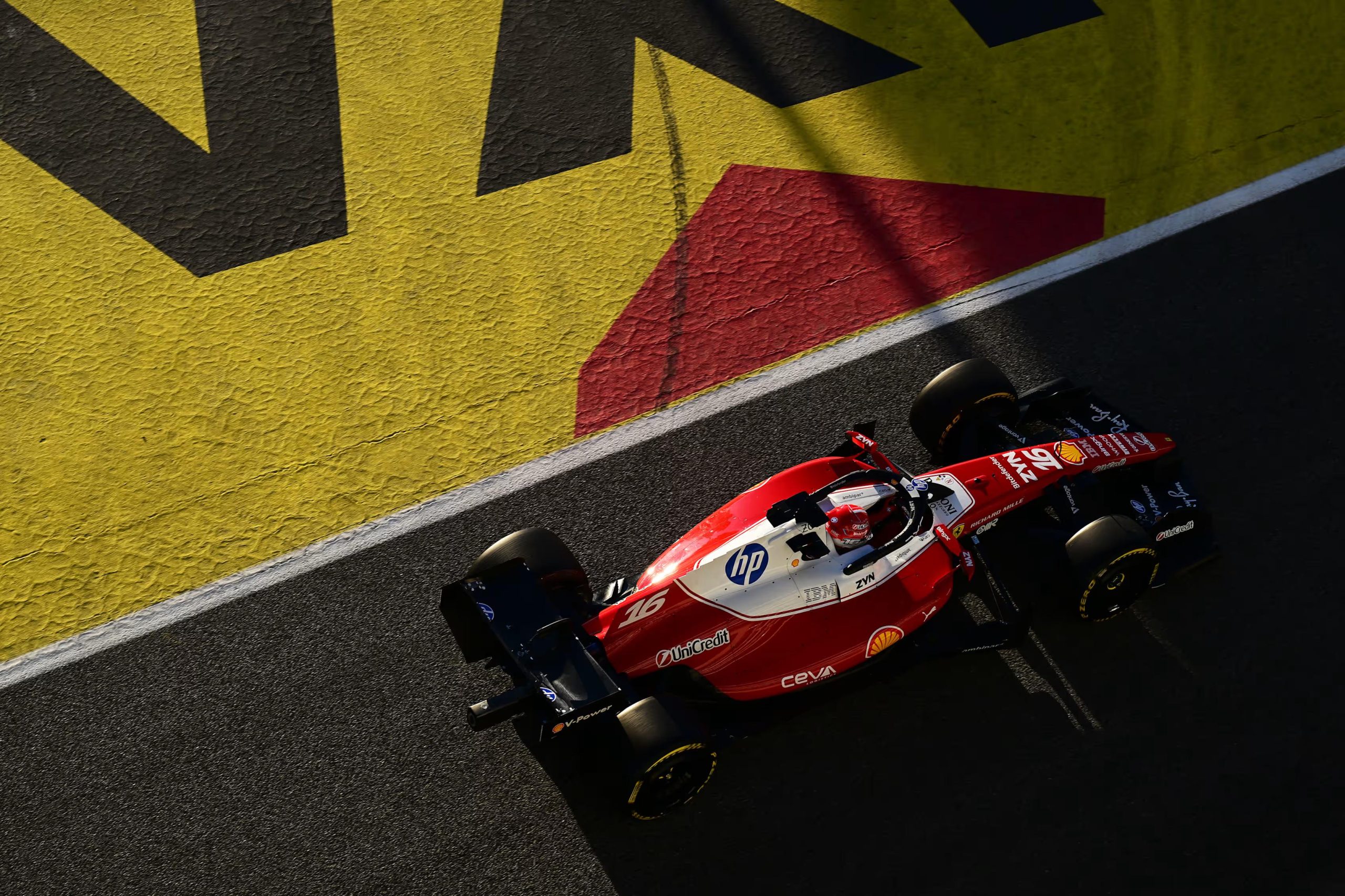Ferrari testing in Bahrain